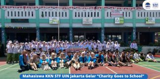 Mahasiswa KKN STF UIN Jakarta Gelar “Charity Goes to School” di SDN 02 Cempaka Putih