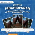Laporan Penghimpunan Pembangunan Saung Belajar