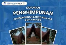 Laporan Penghimpunan Pembangunan Saung Belajar