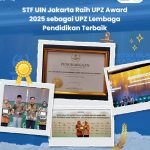 STF UIN Jakarta Raih Penghargaan UPZ Lembaga Pendidikan Terbaik pada Ajang UPZ Award 2025