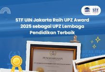 STF UIN Jakarta Raih Penghargaan UPZ Lembaga Pendidikan Terbaik pada Ajang UPZ Award 2025