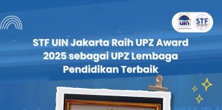 STF UIN Jakarta Raih Penghargaan UPZ Lembaga Pendidikan Terbaik pada Ajang UPZ Award 2025