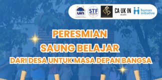 STF UIN Jakarta Resmikan Saung Belajar Cidokom, Kolaborasi Lintas Negara untuk Literasi Desa
