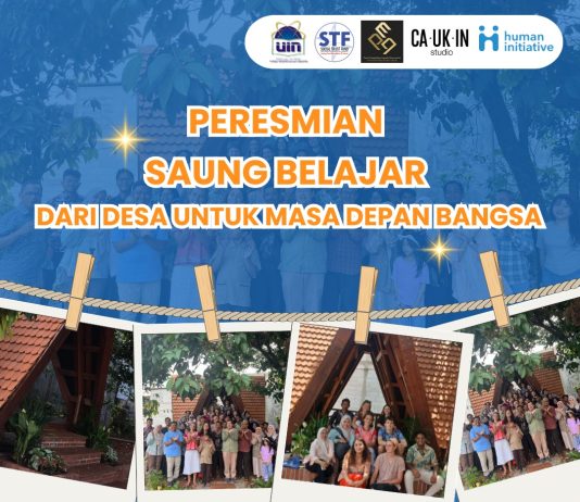 STF UIN Jakarta Resmikan Saung Belajar Cidokom, Kolaborasi Lintas Negara untuk Literasi Desa