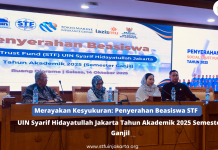 Merayakan Kesyukuran: Penyerahan Beasiswa STF UIN Syarif Hidayatullah Jakarta Tahun Akademik 2025 Semester Ganjil