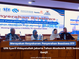 Merayakan Kesyukuran: Penyerahan Beasiswa STF UIN Syarif Hidayatullah Jakarta Tahun Akademik 2025 Semester Ganjil