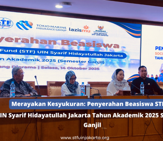 Merayakan Kesyukuran: Penyerahan Beasiswa STF UIN Syarif Hidayatullah Jakarta Tahun Akademik 2025 Semester Ganjil