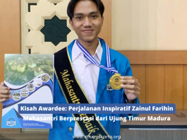 Kisah Awardee: Perjalanan Inspiratif Zainul Farihin, Mahasantri Berprestasi dari Ujung Timur Madura