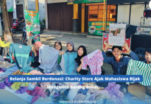Belanja Sambil Berdonasi: Charity Store Ajak Mahasiswa Bijak Mengelola Barang Bekas