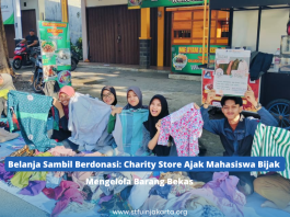 Belanja Sambil Berdonasi: Charity Store Ajak Mahasiswa Bijak Mengelola Barang Bekas