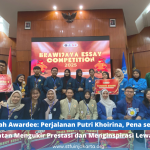 Kisah Awardee: Perjalanan Putri Khoirina, Pena sebagai Jembatan Mengukir Prestasi dan Menginspirasi Lewat Karya