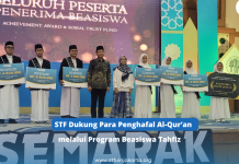 STF Dukung Para Penghafal Al-Qur’an melalui Program Beasiswa Tahfiz