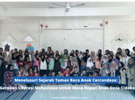 Menelusuri Sejarah Taman Baca Anak Cercondeso: Gerakan Literasi Mahasiswa untuk Masa Depan Anak Desa Cidokom