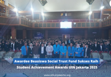Awardee Beasiswa Social Trust Fund Sukses Raih Student Achievement Awards UIN Jakarta 2025