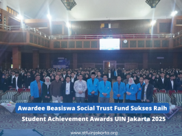 Awardee Beasiswa Social Trust Fund Sukses Raih Student Achievement Awards UIN Jakarta 2025