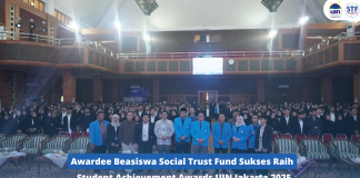 Awardee Beasiswa Social Trust Fund Sukses Raih Student Achievement Awards UIN Jakarta 2025