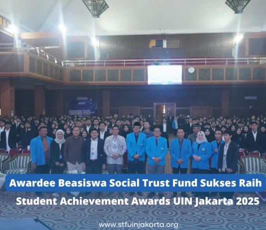 Awardee Beasiswa Social Trust Fund Sukses Raih Student Achievement Awards UIN Jakarta 2025
