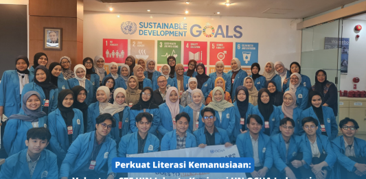 Perkuat Literasi Kemanusiaan: Volunteer STF UIN Jakarta Kunjungi UN OCHA Indonesia