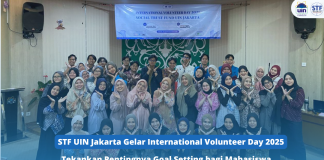 STF UIN Jakarta Gelar International Volunteer Day 2025, Tekankan Pentingnya Goal Setting bagi Mahasiswa