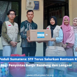 UIN Jakarta Peduli Sumatera: STF Terus Salurkan Bantuan Kemanusiaan bagi Penyintas Banjir Bandang dan Longsor