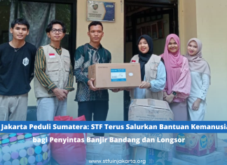 UIN Jakarta Peduli Sumatera: STF Terus Salurkan Bantuan Kemanusiaan bagi Penyintas Banjir Bandang dan Longsor