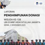 Penghimpunan Donasi Realtime – Wisuda 138 UIN Syarif Hidayatullah Jakarta