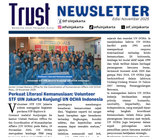 NEWSLETTER TRUST edisi November 2025