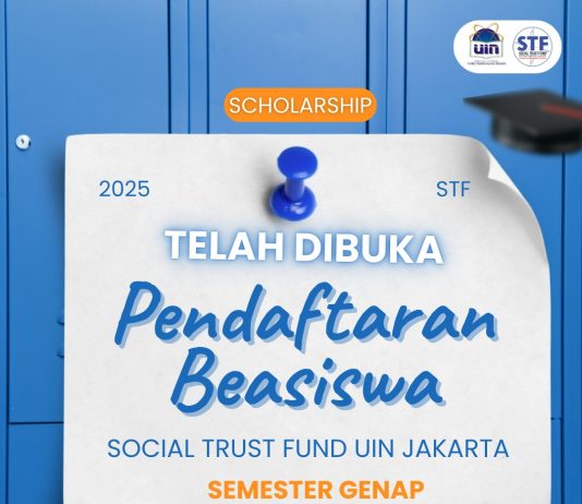 STF UIN Jakarta Resmi Buka Pendaftaran Beasiswa Semester Genap 2025/2026