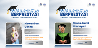 Dua Penerima Beasiswa STF Raih Wisudawan Terbaik di Wisuda ke-138 UIN Jakarta