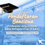 Beasiswa Professor Azyumardi Azra (PAAS) 2026 Resmi Dibuka