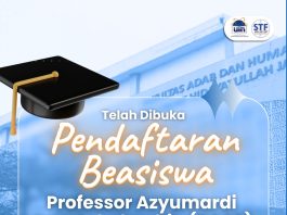 Beasiswa Professor Azyumardi Azra (PAAS) 2026 Resmi Dibuka