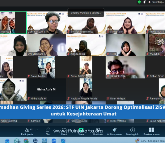 Ramadhan Giving Series 2026: STF UIN Jakarta Dorong Optimalisasi ZISWAF untuk Kesejahteraan Umat