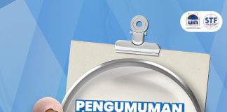 Pengumuman Penerima Beasiswa STF UIN Jakarta Semester Genap 2026