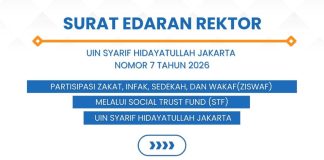UIN Jakarta Terbitkan Edaran Partisipasi ZISWAF Melalui Lembaga Social Trust Fund