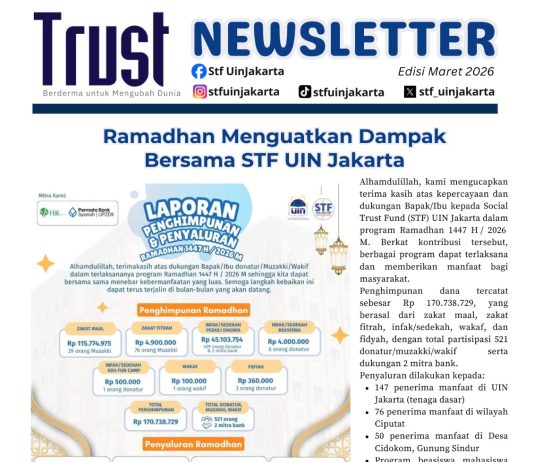 NEWSLETTER TRUST edisi Maret 2026