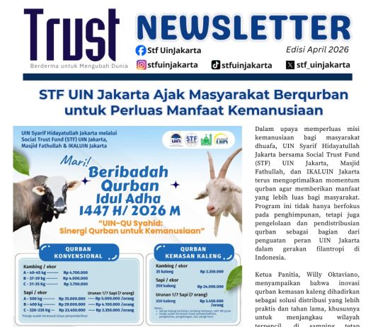 NEWSLETTER TRUST Edisi April 2026