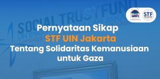 PERNYATAAN SIKAP STF UIN JAKARTA Tentang Solidaritas Kemanusiaan untuk Gaza