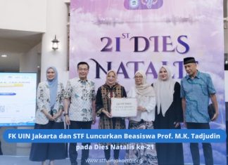 FK UIN Jakarta dan STF Luncurkan Beasiswa Prof. M.K. Tadjudin pada Dies Natalis ke-21