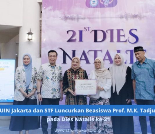 FK UIN Jakarta dan STF Luncurkan Beasiswa Prof. M.K. Tadjudin pada Dies Natalis ke-21