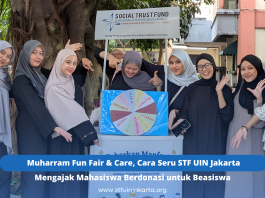 Muharram Fun Fair & Care, Cara Seru STF UIN Jakarta Mengajak Mahasiswa Berdonasi untuk Beasiswa