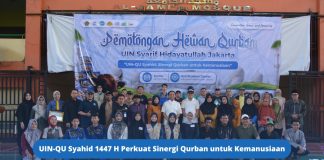 UIN-QU Syahid 1447 H Perkuat Sinergi Qurban untuk Kemanusiaan