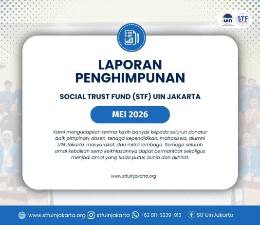 Laporan Penghimpunan STF UIN Jakarta Periode Mei 2026