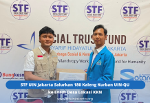 STF UIN Jakarta Salurkan 180 Kaleng Kurban UIN-QU ke Enam Desa Lokasi KKN