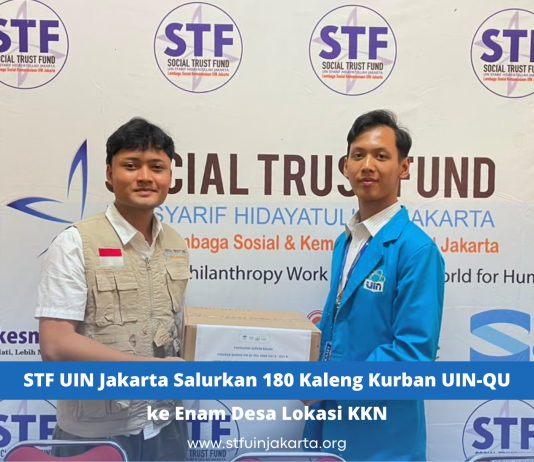 STF UIN Jakarta Salurkan 180 Kaleng Kurban UIN-QU ke Enam Desa Lokasi KKN