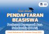 Pendaftaran Professor Azyumardi Azra Scholarship (PAAS) Semester Ganjil 2026 Resmi Dibuka