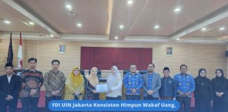 FDI UIN Jakarta Konsisten Himpun Wakaf Uang, Perkuat Dana Abadi Universitas