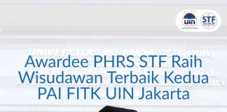 Awardee PHRS STF Raih Wisudawan Terbaik Kedua PAI FITK UIN Jakarta