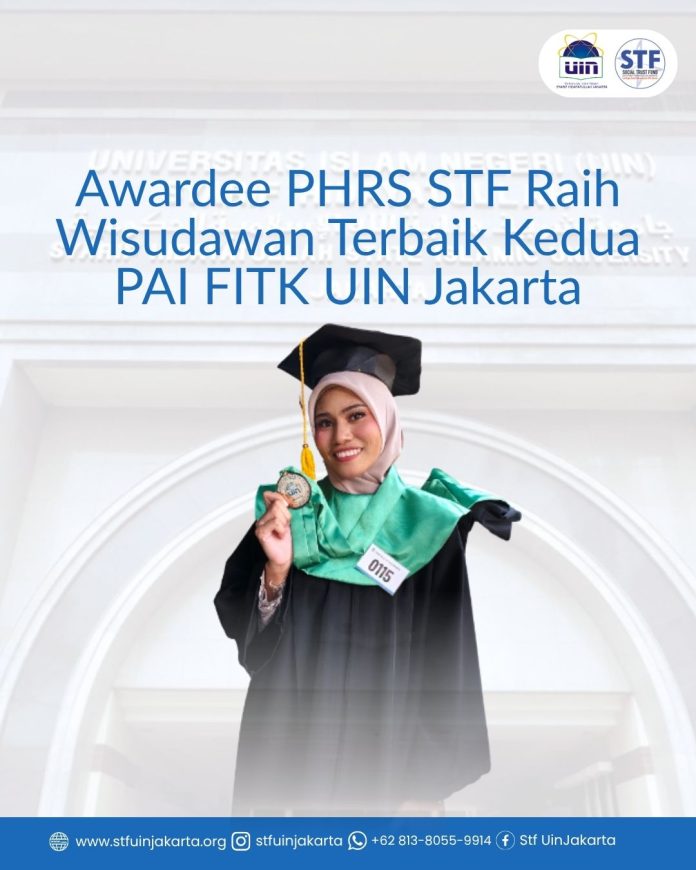 Awardee PHRS STF Raih Wisudawan Terbaik Kedua PAI FITK UIN Jakarta