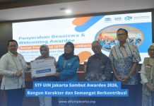 STF UIN Jakarta Sambut Awardee 2026, Bangun Karakter dan Semangat Berkontribusi