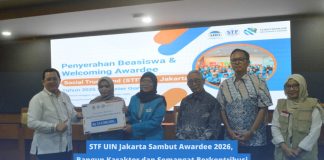 STF UIN Jakarta Sambut Awardee 2026, Bangun Karakter dan Semangat Berkontribusi